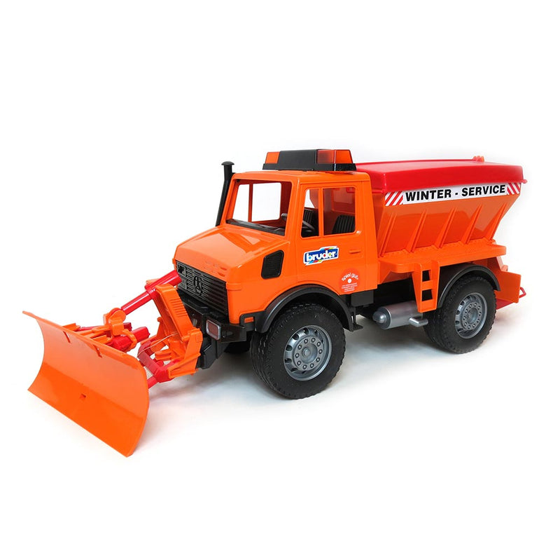 1/16 Winter/Service Spreader Truck with Snow Blade by Bruder