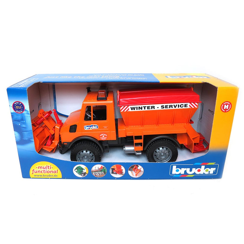 1/16 Winter/Service Spreader Truck with Snow Blade by Bruder