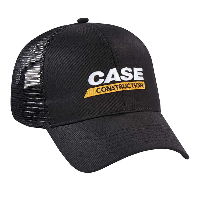 Case Construction Black Chino Mesh Cap