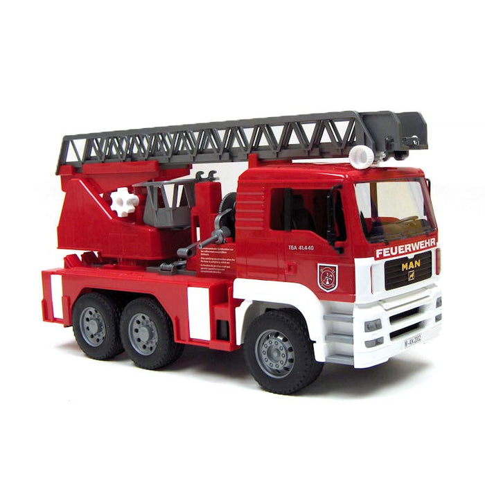 MAN Fire Engine w/water pump, light & sound module by Bruder