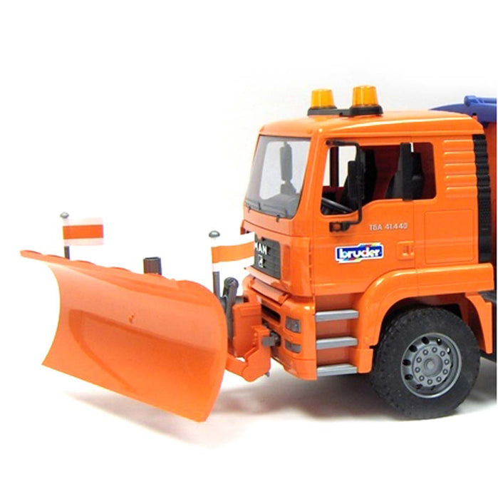 Bruder MACK Granite Dump Truck with Plow Blade