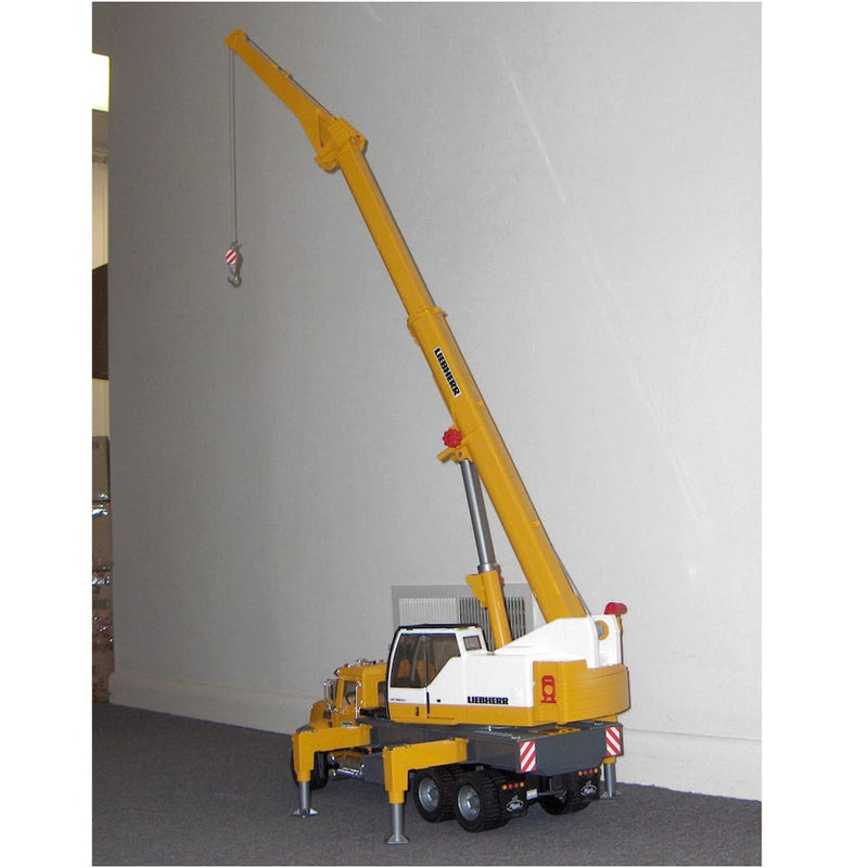 1/16 Mack Granite Liebherr Crane Truck with Hard Hat by Bruder