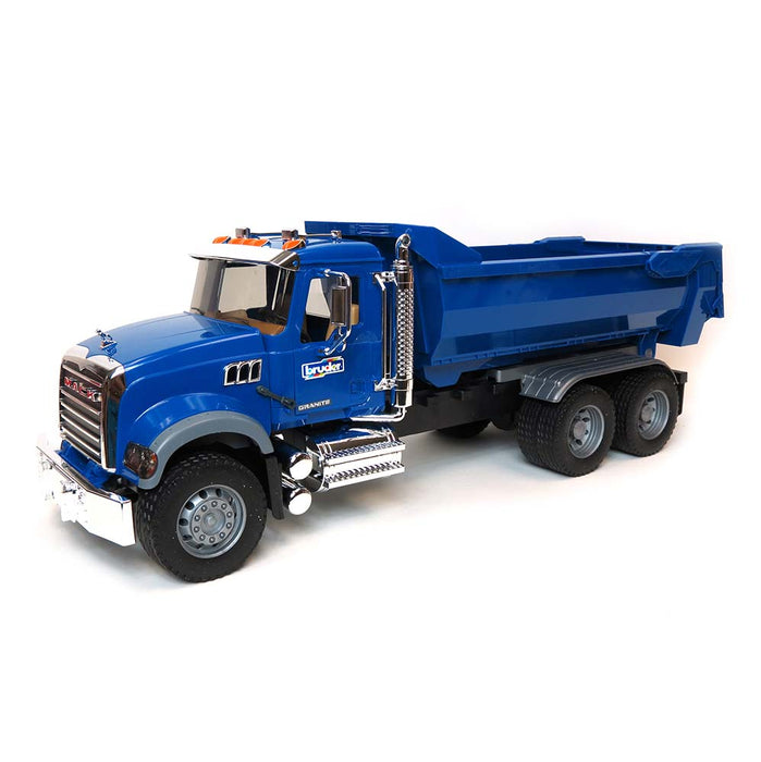 1/16 MACK Granite Halfpipe Dump Truck by Bruder