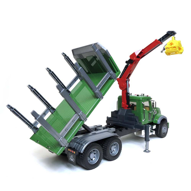 Camion Lemne Mack Granite Cu Macara De Incarcare Graifer Si 3 Busteni Bruder Pnim7ptmrnw L Camion Lemne Mack Granite Cu Macara De Incarcare Graifer Si 3 Busteni Bruder Pnim7ptmrnw L