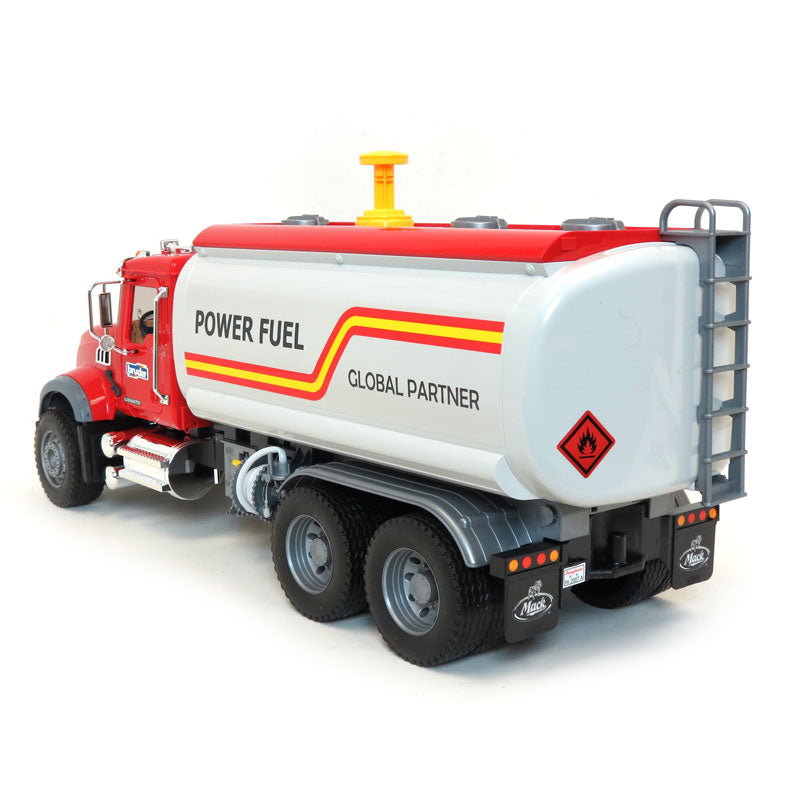 BONUS: 1/16 BRUDER Mack Granite Fuel Tanker with Bruder Hard Hat