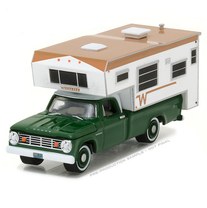 1/64 1967 Dodge D-100 with Winnebago Slide-In Camper