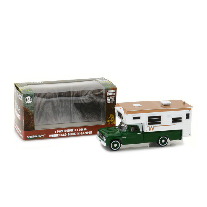 1/64 1967 Dodge D-100 with Winnebago Slide-In Camper