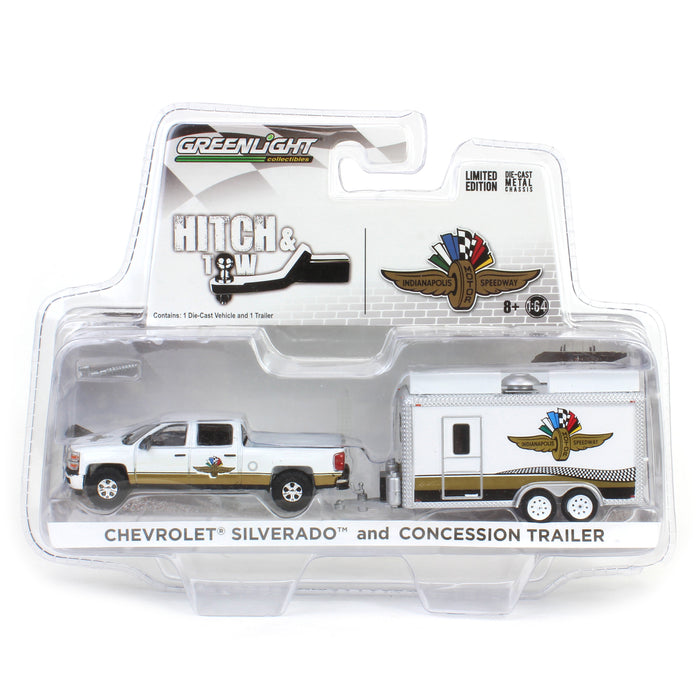 1/64 Silverado and Show Trailer, Indianapolis Motor Speedway by Greenlight