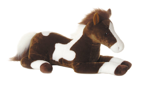 27 Inch Paint Horse Super Flopsie Plush
