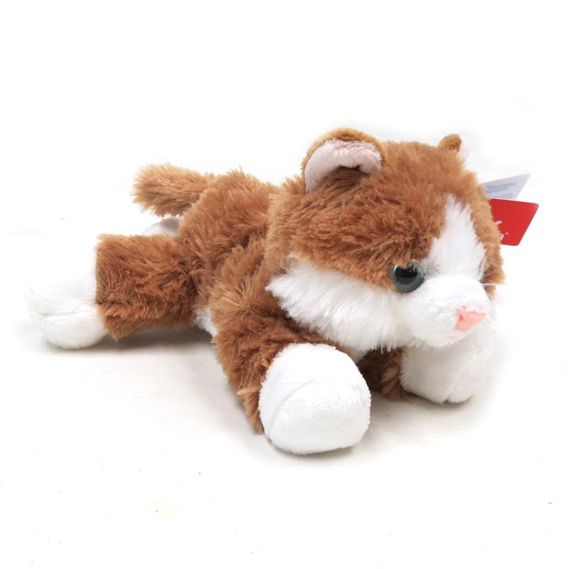 8in Sunshine Tabby Cat Mini Flopsie Plush Animal By Aurora