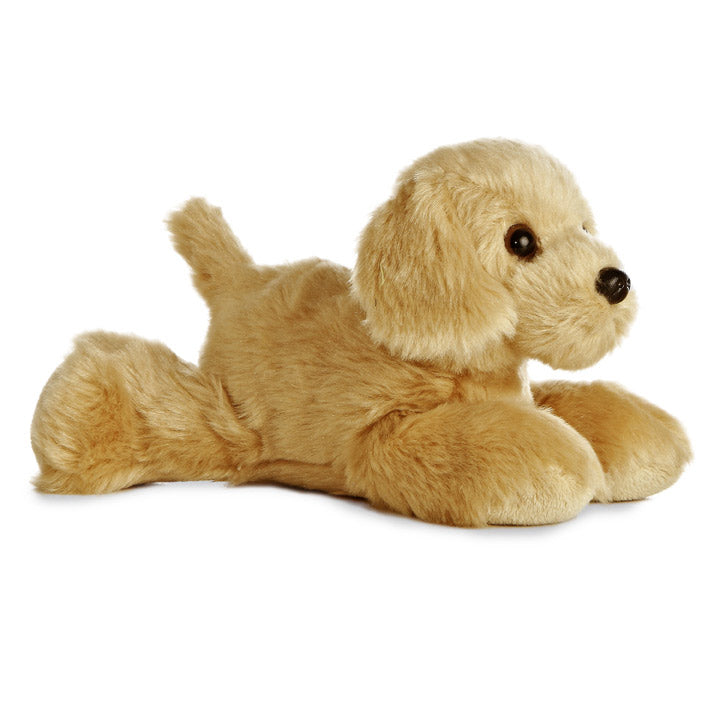 8 Inch Golden Retriever Mini Flopsie Plush