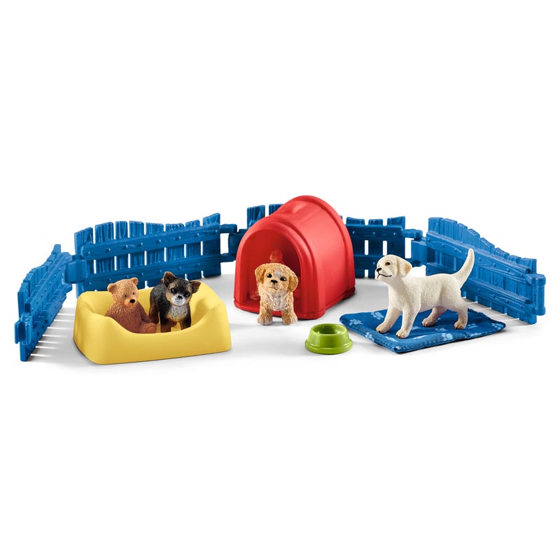Puppy Pen by Schleich