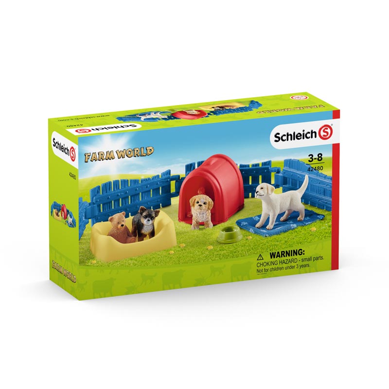 Puppy Pen by Schleich