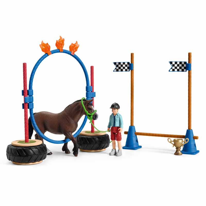Pony Agility Race Set by Schleich