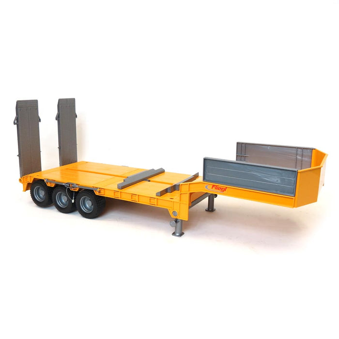 1/16 Fliegl Tri-axle Low Loader Trailer with Ramps by Bruder