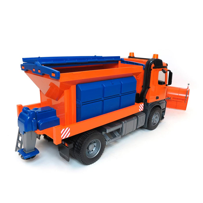 (B&D)1/16 MB Arocs Winter Service Truck with Spreader and Plow - Damaged Item