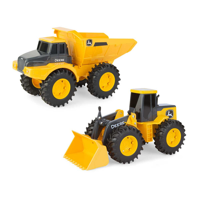 John Deere Construction 11 inch Wheel Loader and Dump Truck