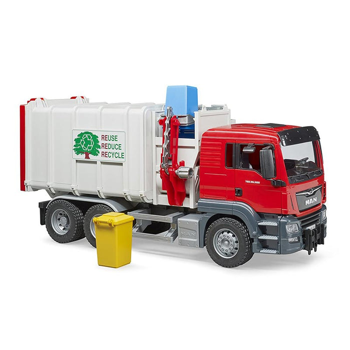 1/16 MAN TGS Side Loading Garbage Truck by Bruder