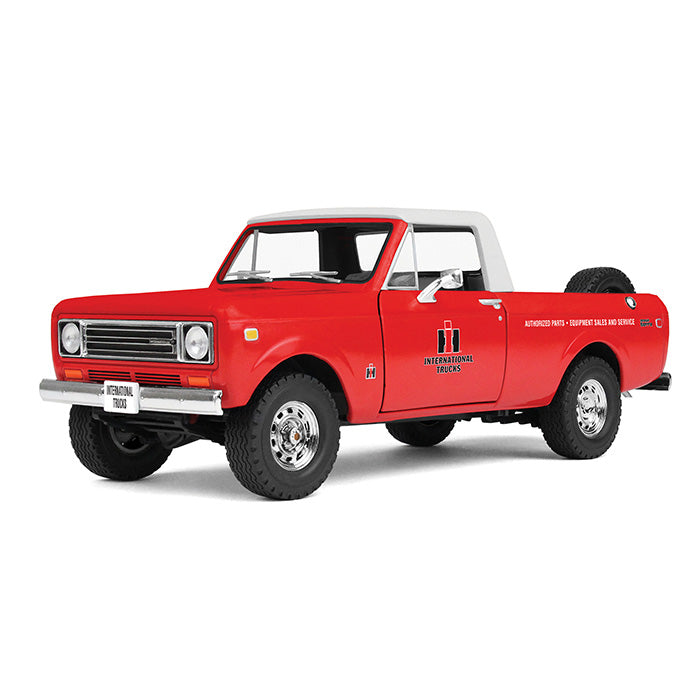 1/25 1979 International Scout Terra Pickup, Red with IH Truck Logos