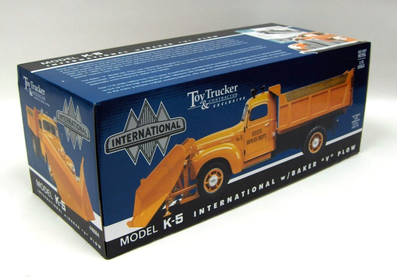 1/16 International K-5 Truck with Snow Plow Blade in High Detail, Limited Edition by Die-Cast Promotions