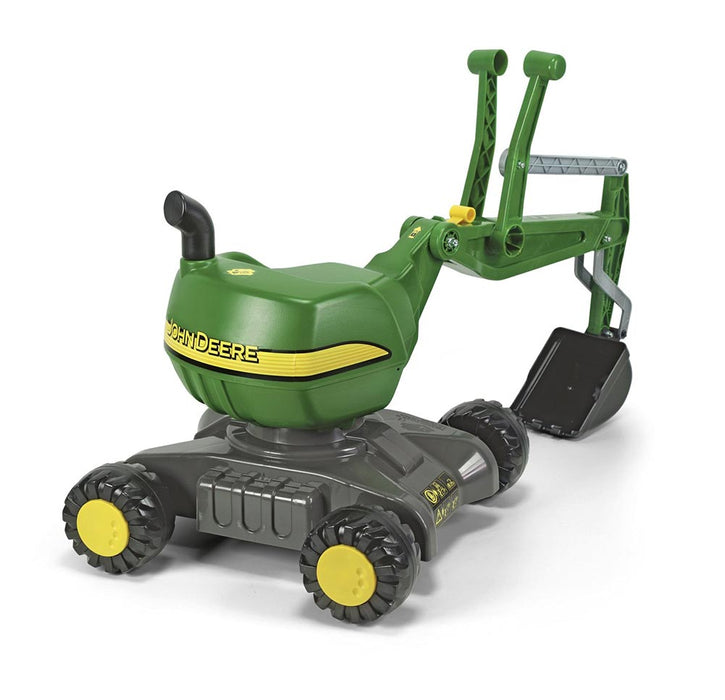 John Deere Ride-On Wheeled Excavator