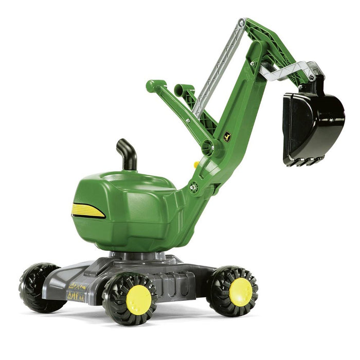 John Deere Ride-On Wheeled Excavator