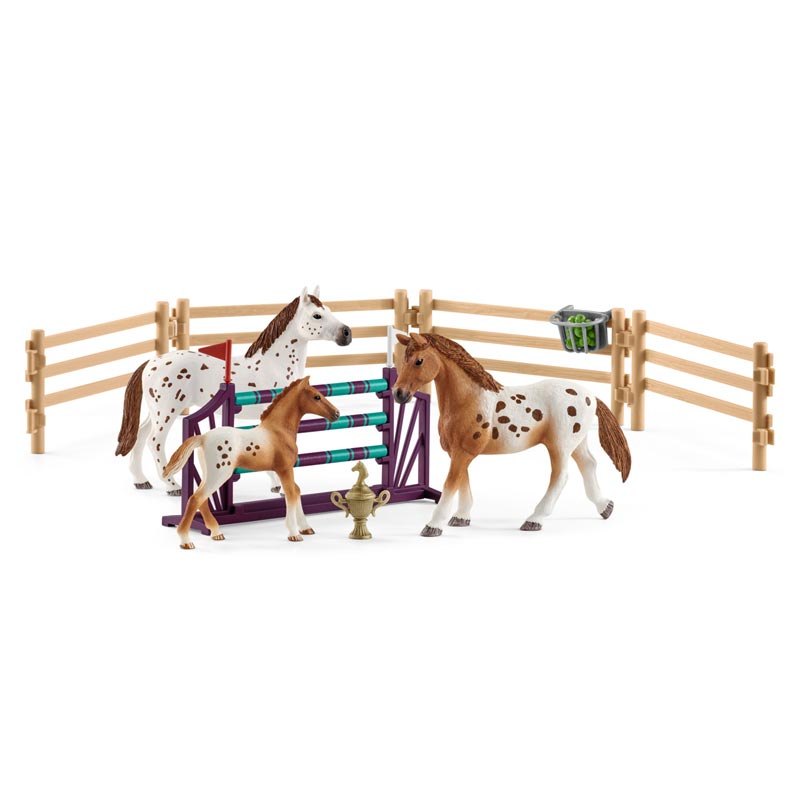 Horse Club Lisa's Tournament Training Set by Schleich — Outback Toys