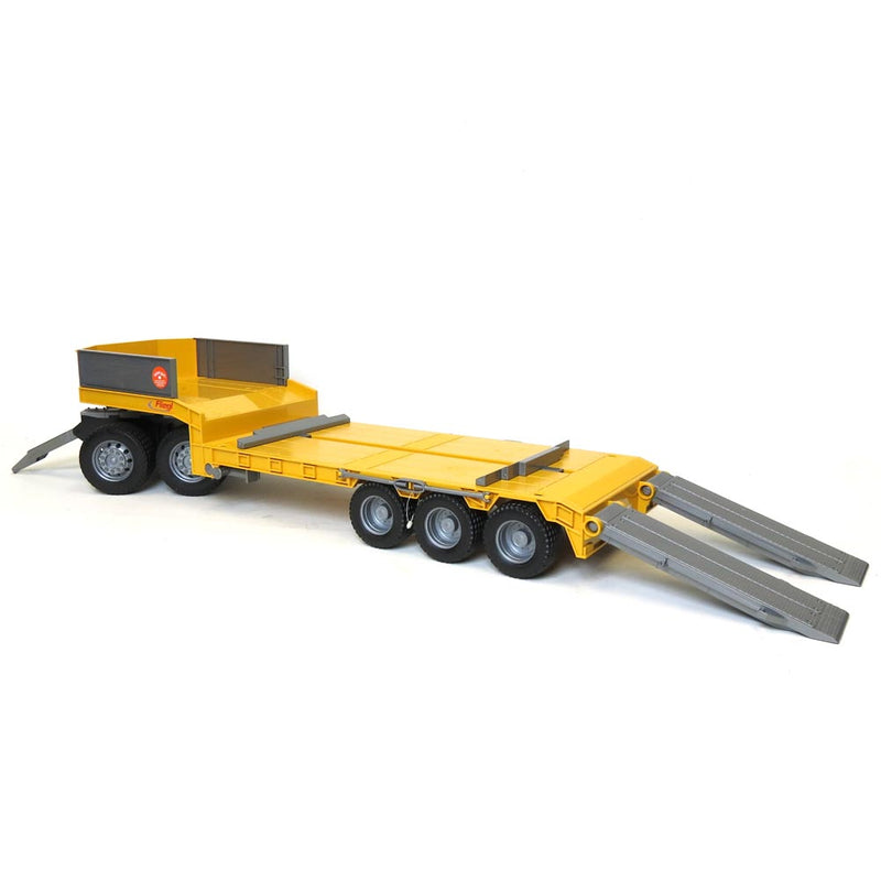 1/16 Bruder Fliegl Tri-axle Low Loader Trailer and Dolly