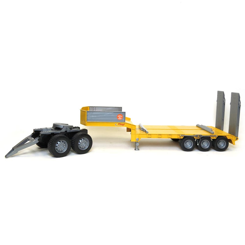 1/16 Bruder Fliegl Tri-axle Low Loader Trailer and Dolly