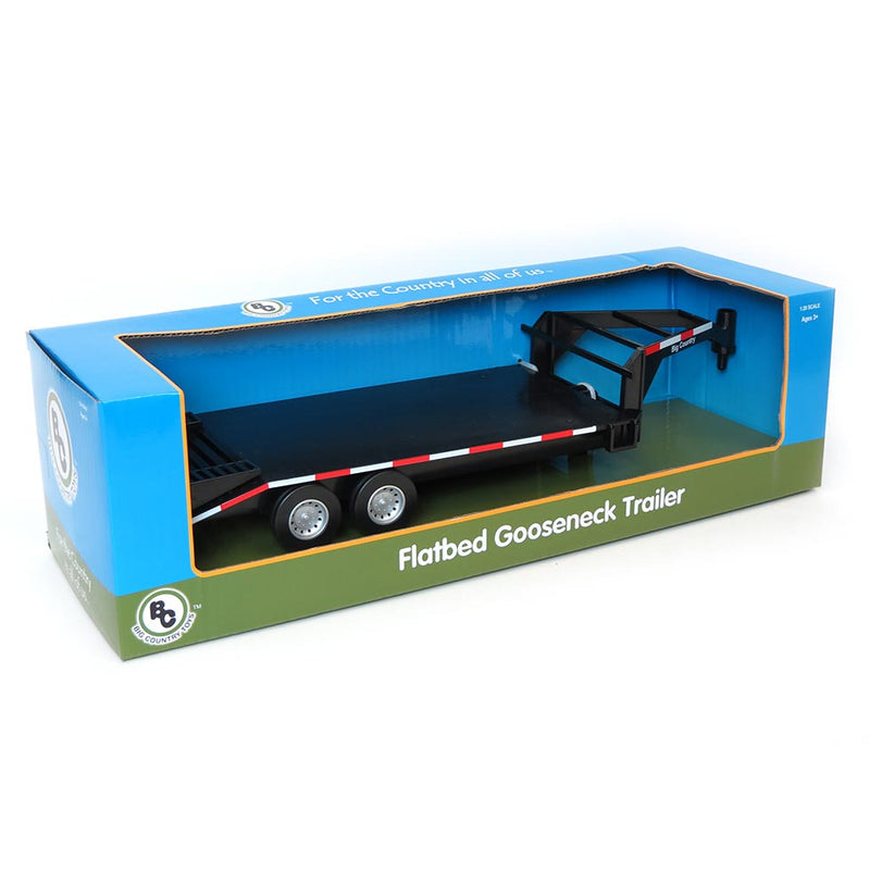 1/20 Flatbed Gooseneck Trailer with Ramps by Big Country Toys