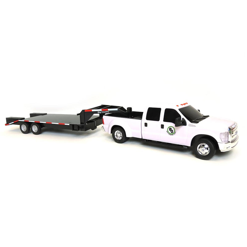 1/20 Flatbed Gooseneck Trailer with Ramps by Big Country Toys