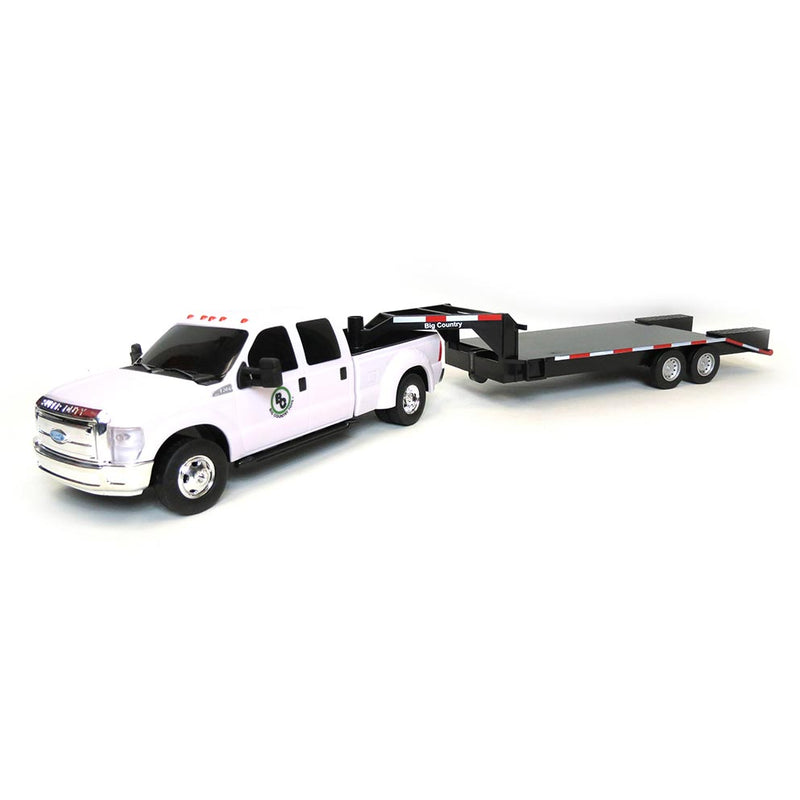 1/20 Flatbed Gooseneck Trailer with Ramps by Big Country Toys