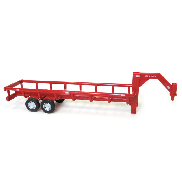 1/20 Gooseneck Round Bale Trailer with 4 Round Bales by Big Country Toys