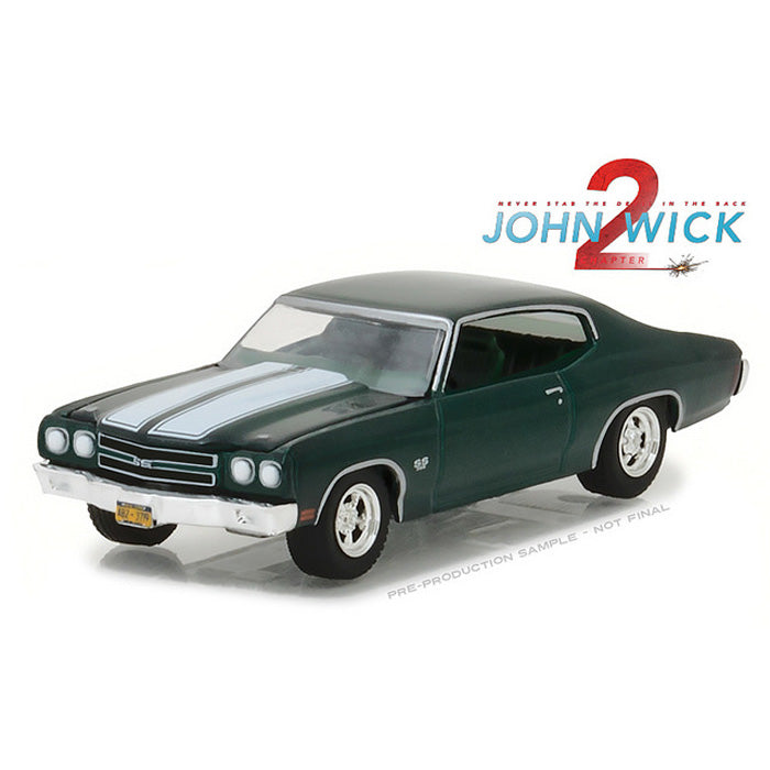 1/64 1970 Chevrolet Chevelle SS 396, John Wick Chapter 2 Movie (2017)