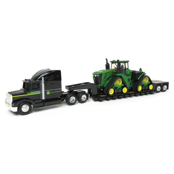 1/64 John Deere 9570RX Scraper Special with Semi and Lowboy Trailer