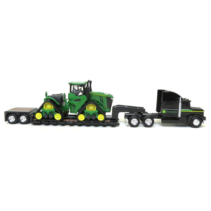 1/64 John Deere 9570RX Scraper Special with Semi and Lowboy Trailer