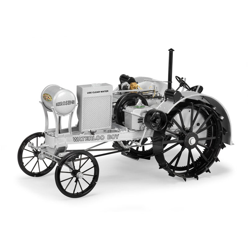 1/16 John Deere Silver & Black Waterloo Boy Model N Tractor, 100 Years John Deere, ERTL Prestige Collection