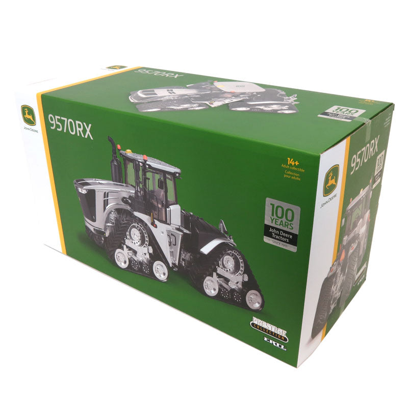 1/16 Silver & Black John Deere 9570RX, 100 Years Limited Edition, ERTL Prestige Collection