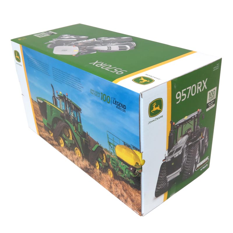 1/16 Silver & Black John Deere 9570RX, 100 Years Limited Edition, ERTL Prestige Collection