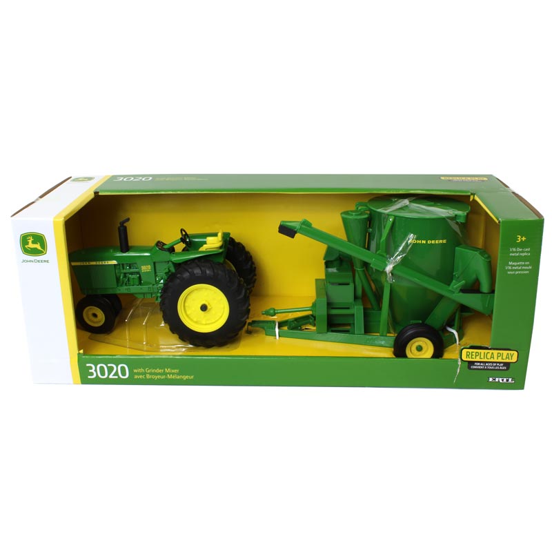 1/16 John Deere 3020 with Grinder Mixer