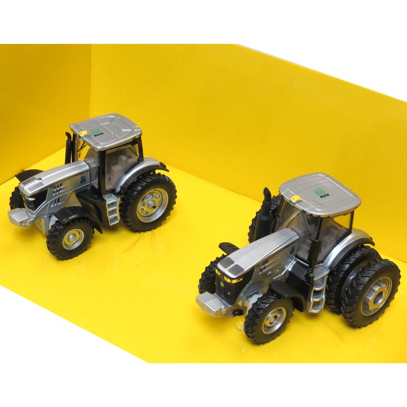 1/64 John Deere 6215R and 7290R in Silver and Black