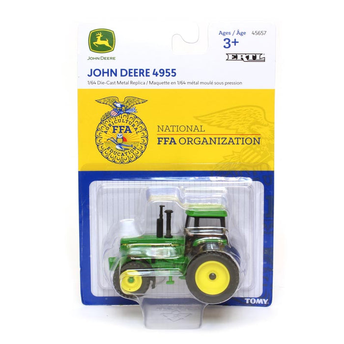 1/64 John Deere 4955 FWA Tractor with Duals & FFA Logo
