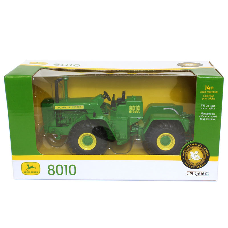 1/32 John Deere 8010 4WD Tractor by ERTL, 2018 National Farm Toy Museum