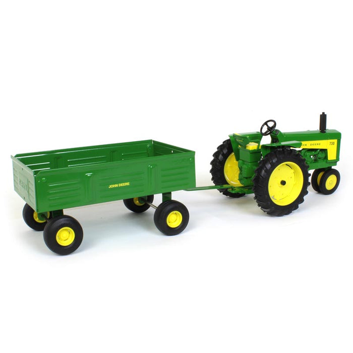 1/16 John Deere 730 with Barge Wagon