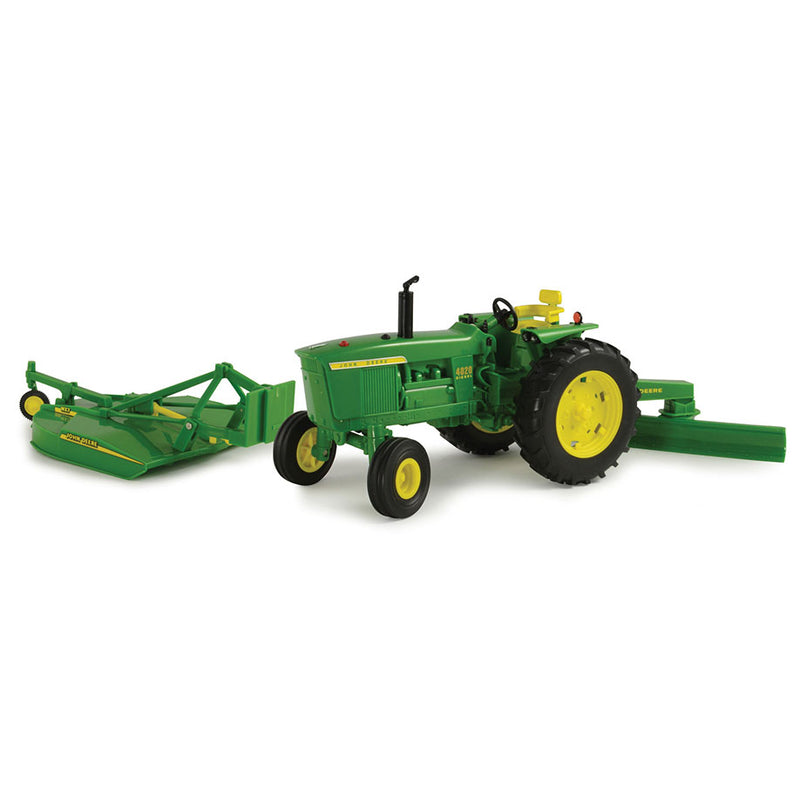 1/16 Big Farm John Deere 4020 Tractor with Blade & Mower