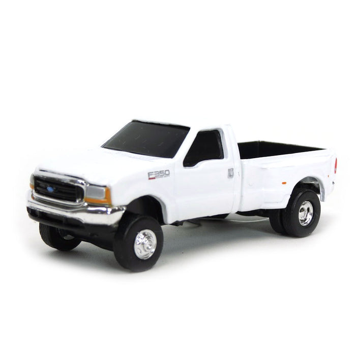 1/64 White Ford F-350 Pick Up