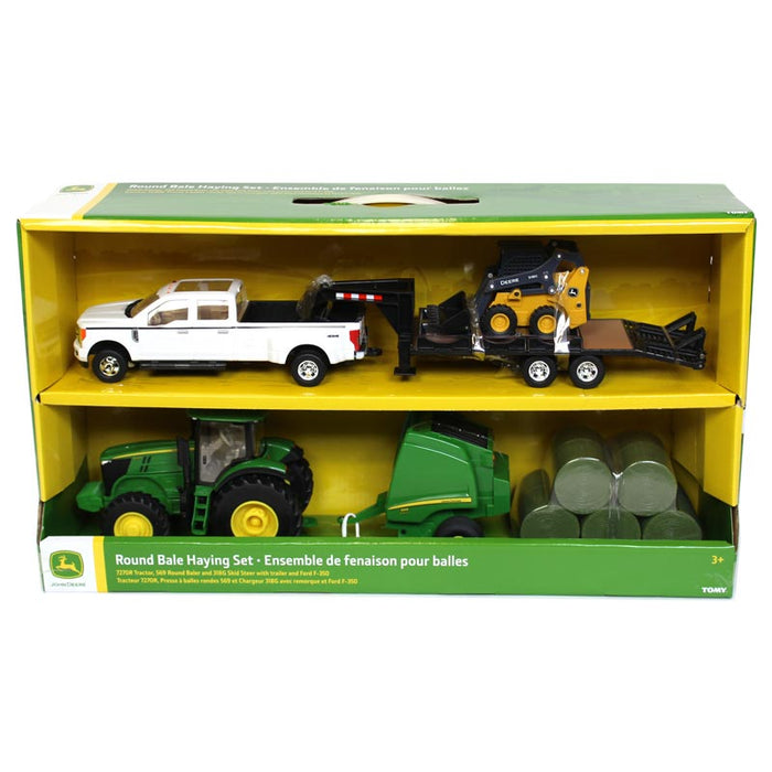 1/32 John Deere Round Baler 6 Piece Set