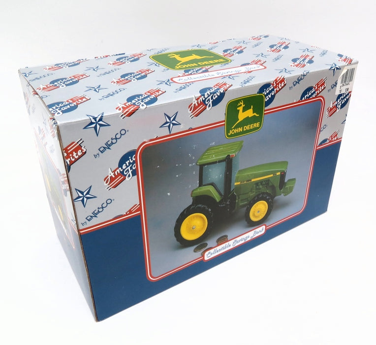 John Deere 8400 9 Inch Ceramic Tractor Bank by Enesco, New in box