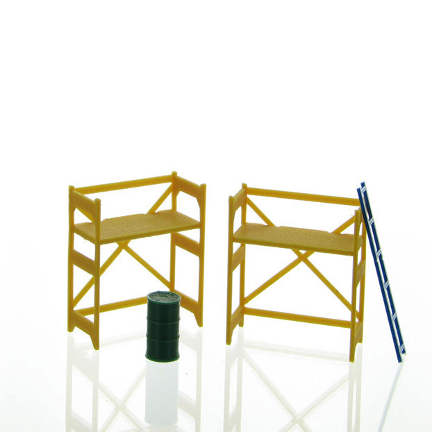 1/50 Yellow Scaffolding set 3D Print plastic