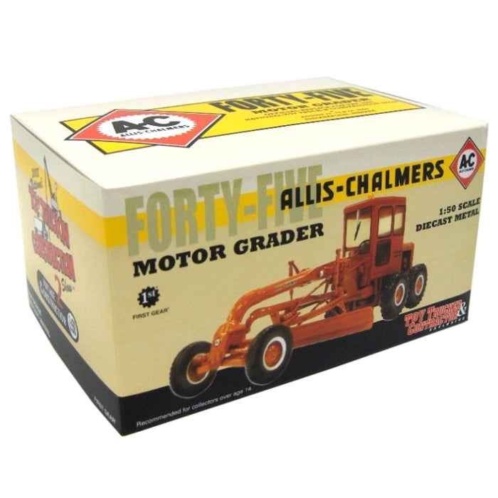 1/50 Limited Edition Allis Chalmers Forty-Five Motor Grader, 2008 National Toy Truck 'N Construction Show